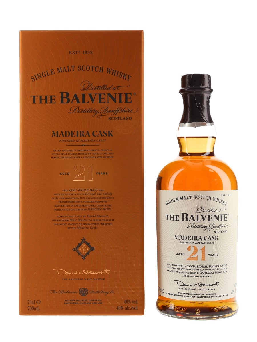Balvenie 21 Year Old Madeira Cask Finish  70cl / 40%
