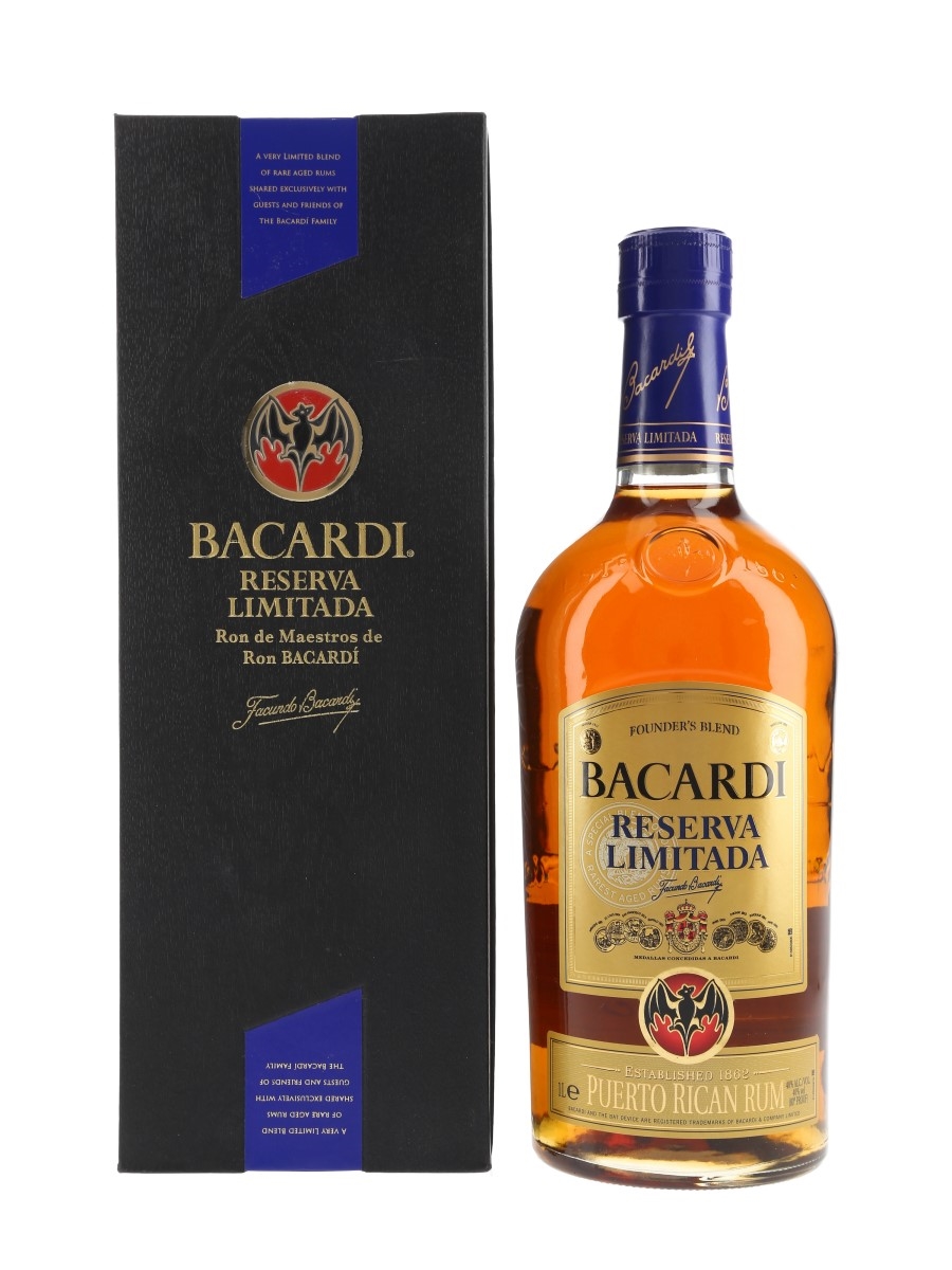 Bacardi Reserva Limitada Founder's Blend  100cl / 40%