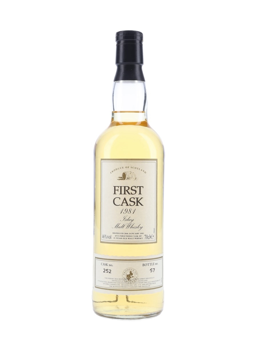 Caol Ila 1981 21 Year Old Bottled 2002 - First Cask 70cl / 46%
