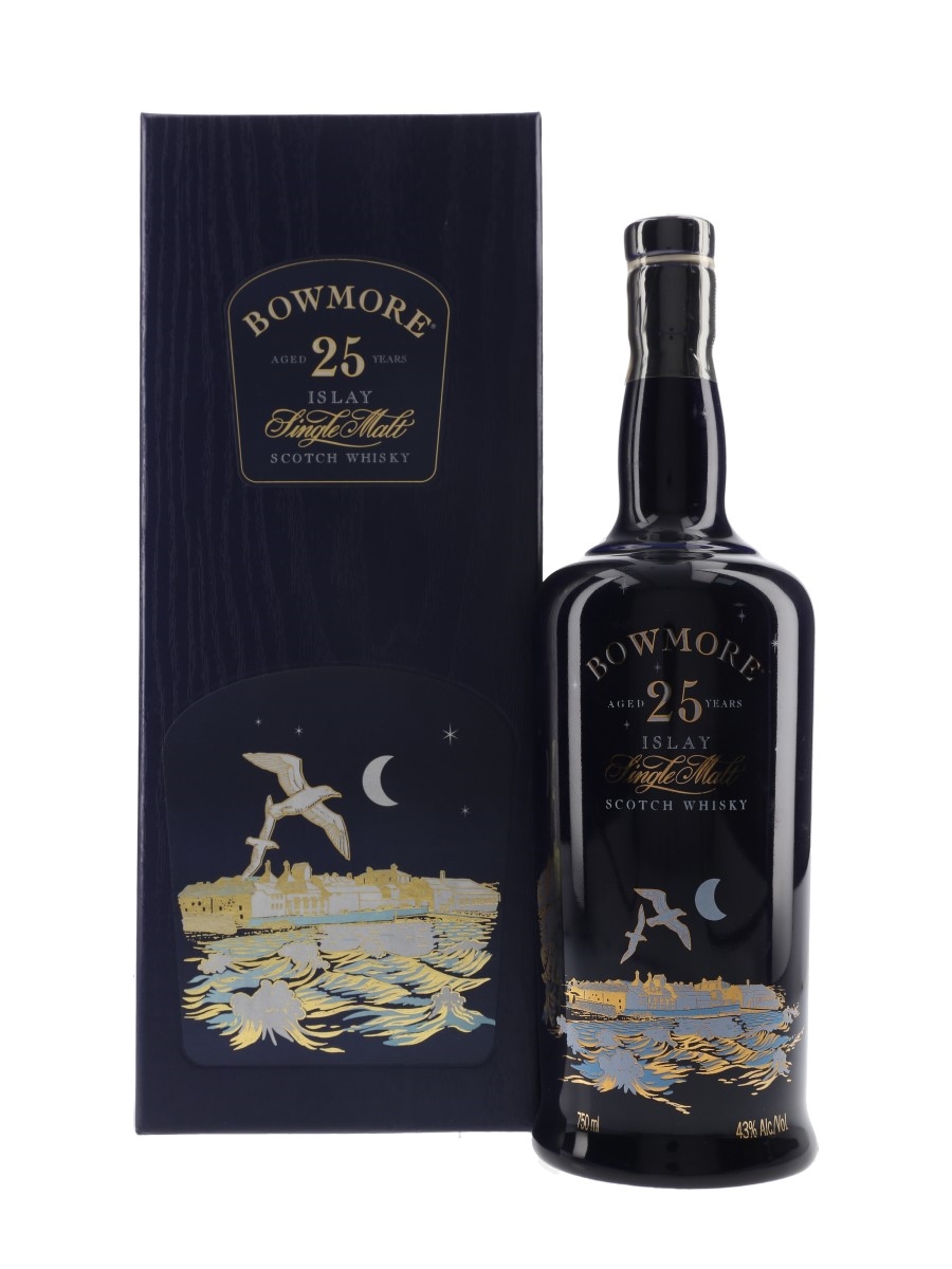 Bowmore 25 Year Old The Gulls Bottled 1990s 75cl / 43%