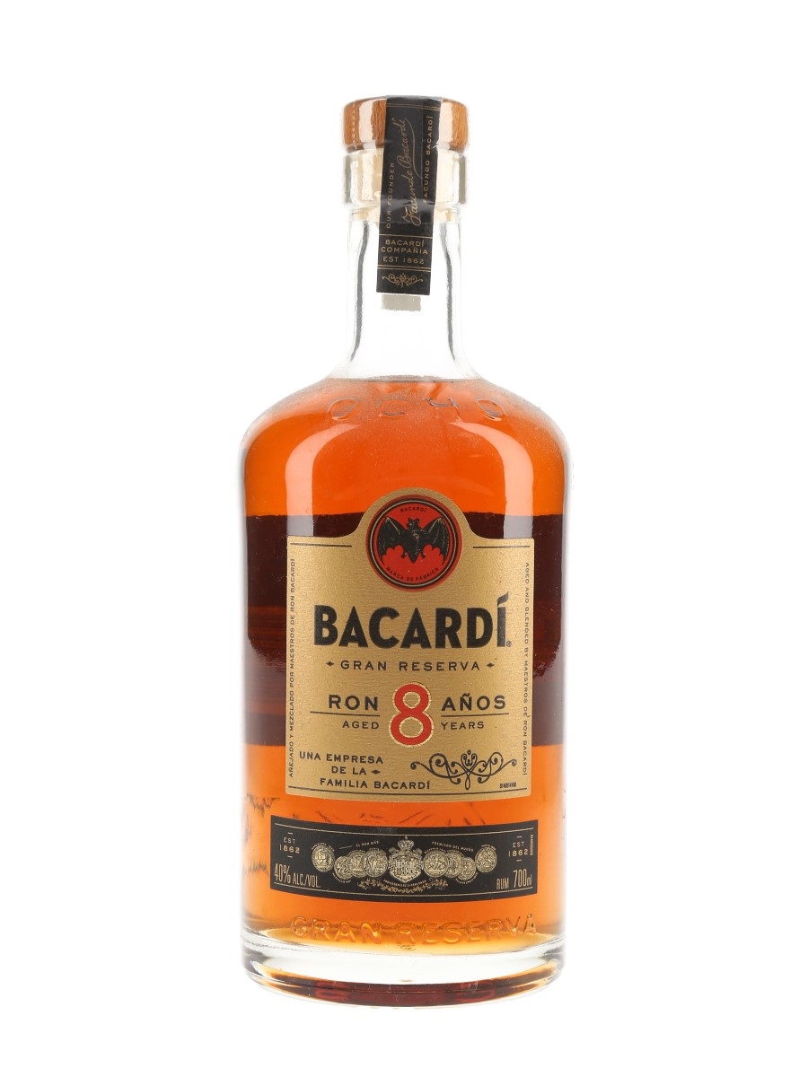 Bacardi 8 Year Old Gran Reserva  70cl / 40%