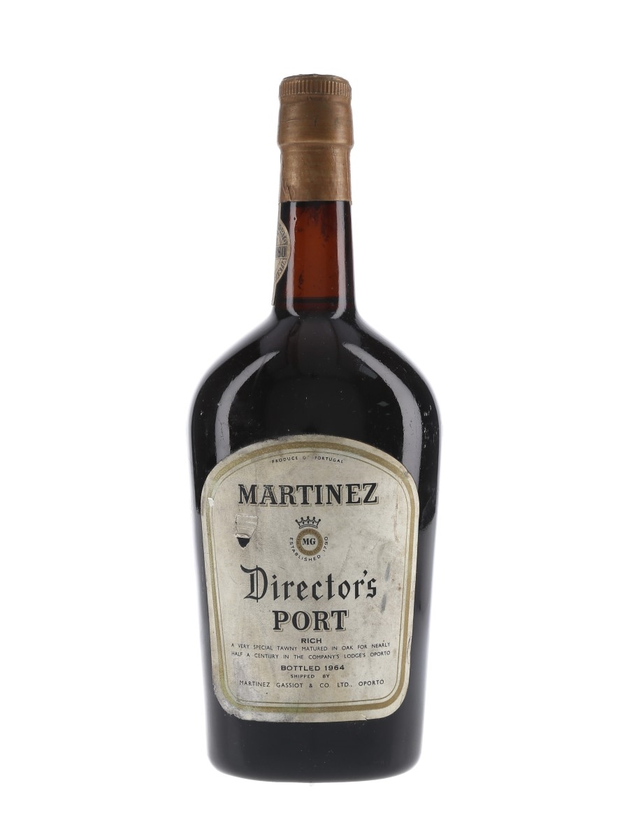 Martinez Director's Port Bottled 1964 75cl