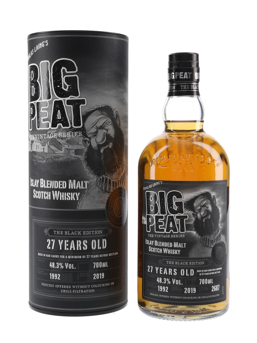 Big Peat 1992 27 Year Old The Black Edition Bottled 2019 - The Vintage Series 70cl / 48.3%