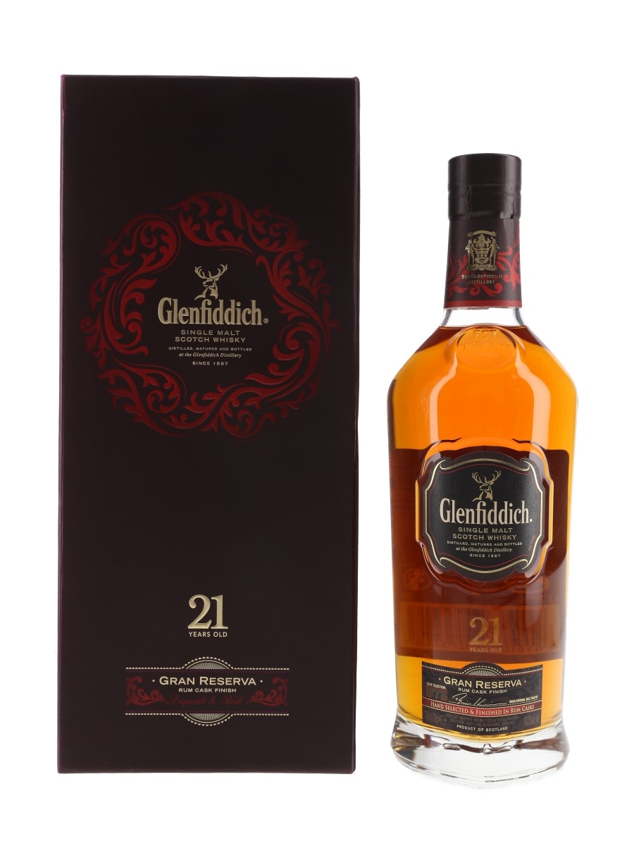 Glenfiddich 21 Year Old Gran Reserva - Lot 76827 - Buy/Sell Spirits Online