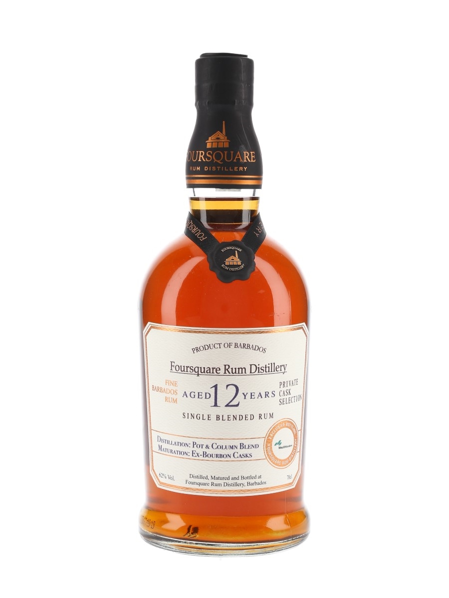 Foursquare 12 Year Old Bourbon Cask Wealth Solutions 70cl / 62%