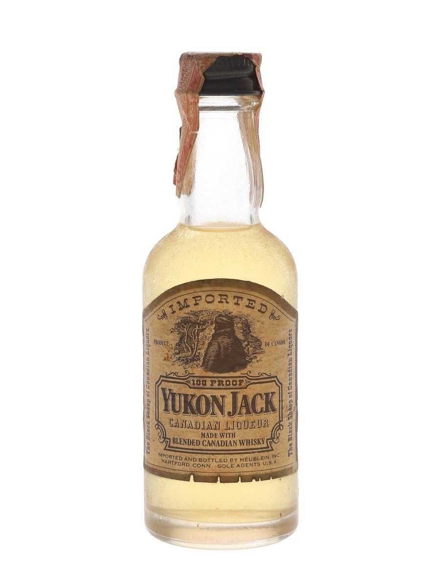 Yukon Jack Canadian Liqueur Bottled 1990s 5cl