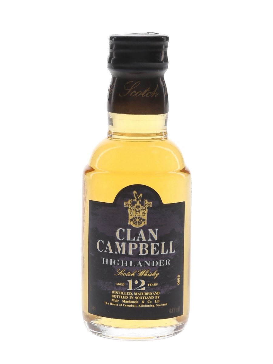 Clan Campbell 12 Year Old  5cl / 43%