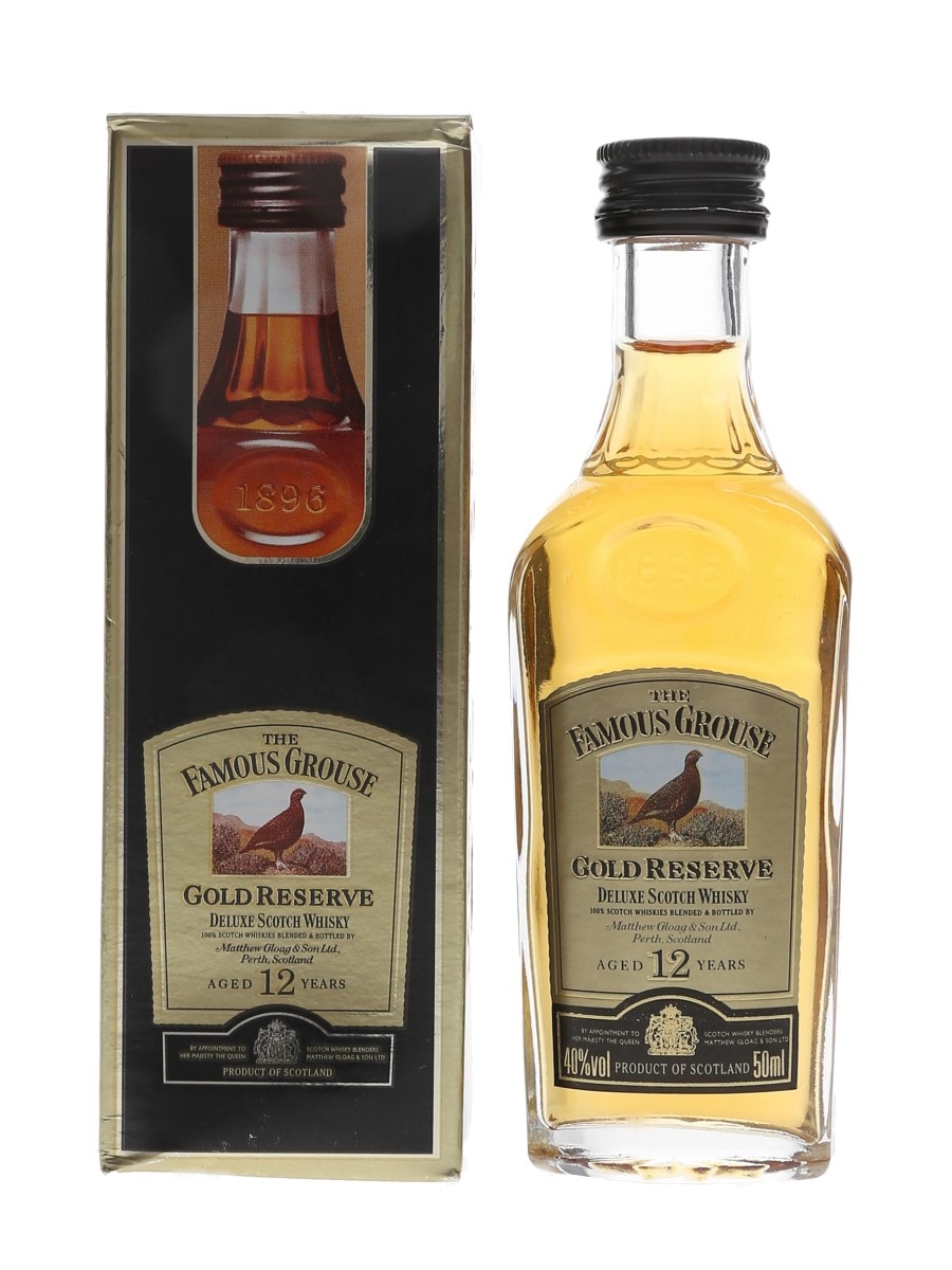 ウイスキー　古酒Famous Grouse Gold Reserve 12年 Famous Grouse 12 Year Old Gold Reserve 70cl Whisky | Master