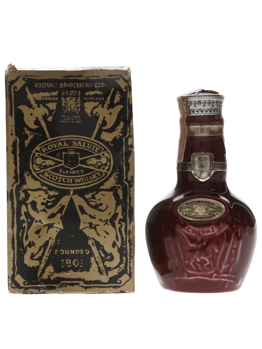 Chivas Royal Salute 21 Year Old 1980s