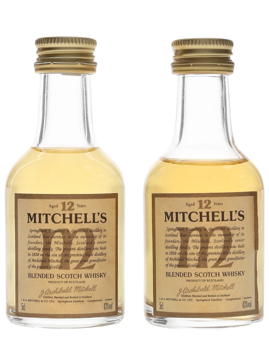 Mitchell's 12 Year Old Springbank Distillery 2 x 5cl / 43%