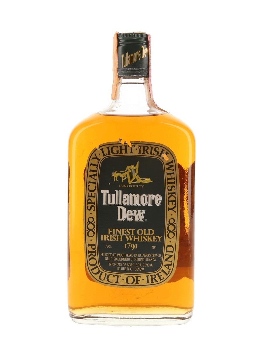 Tullamore Dew Bottled 1970s - Spirit 75cl / 40%