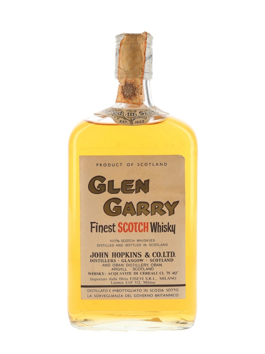 Glen Garry Bottled 1970s - Oban 75cl / 40%