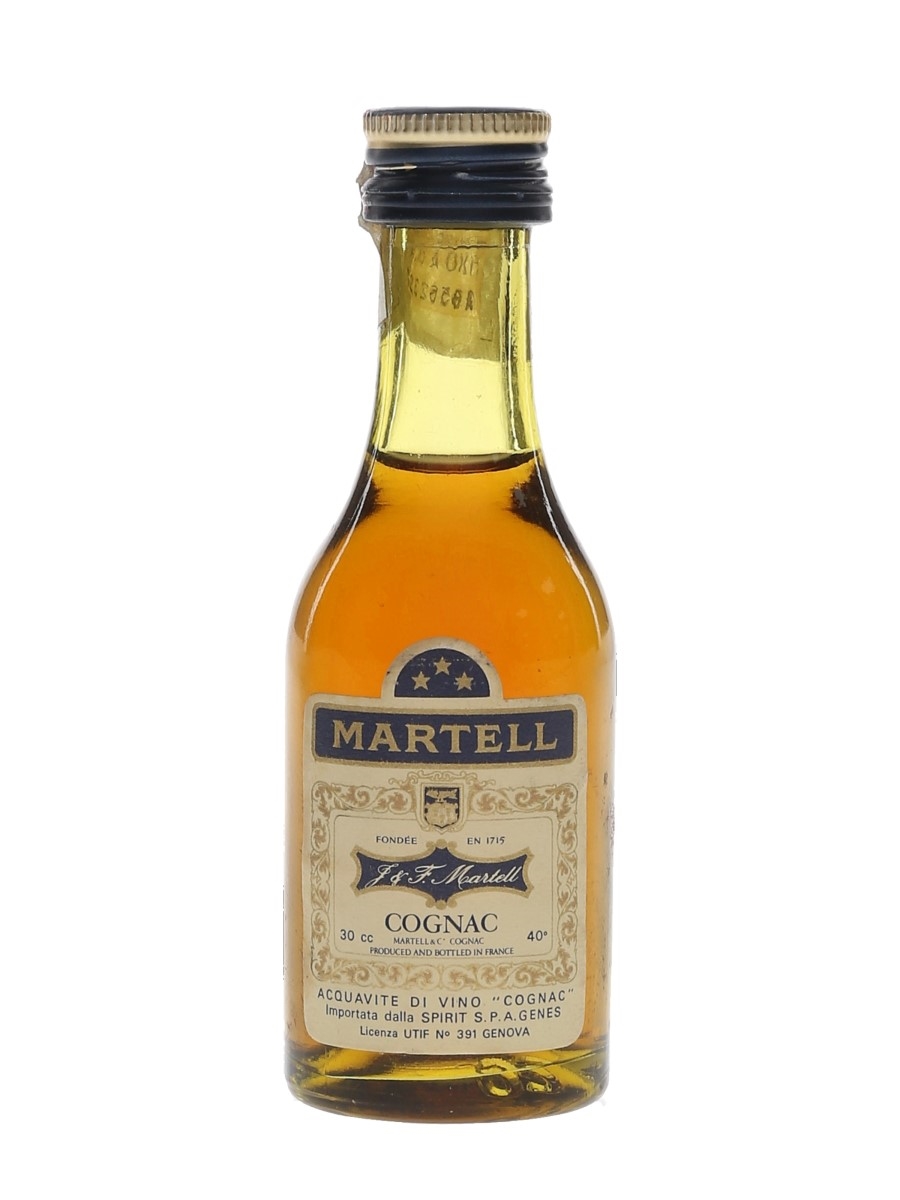 Martell 3 Star Bottled 1970s - Spirit 3cl / 40%