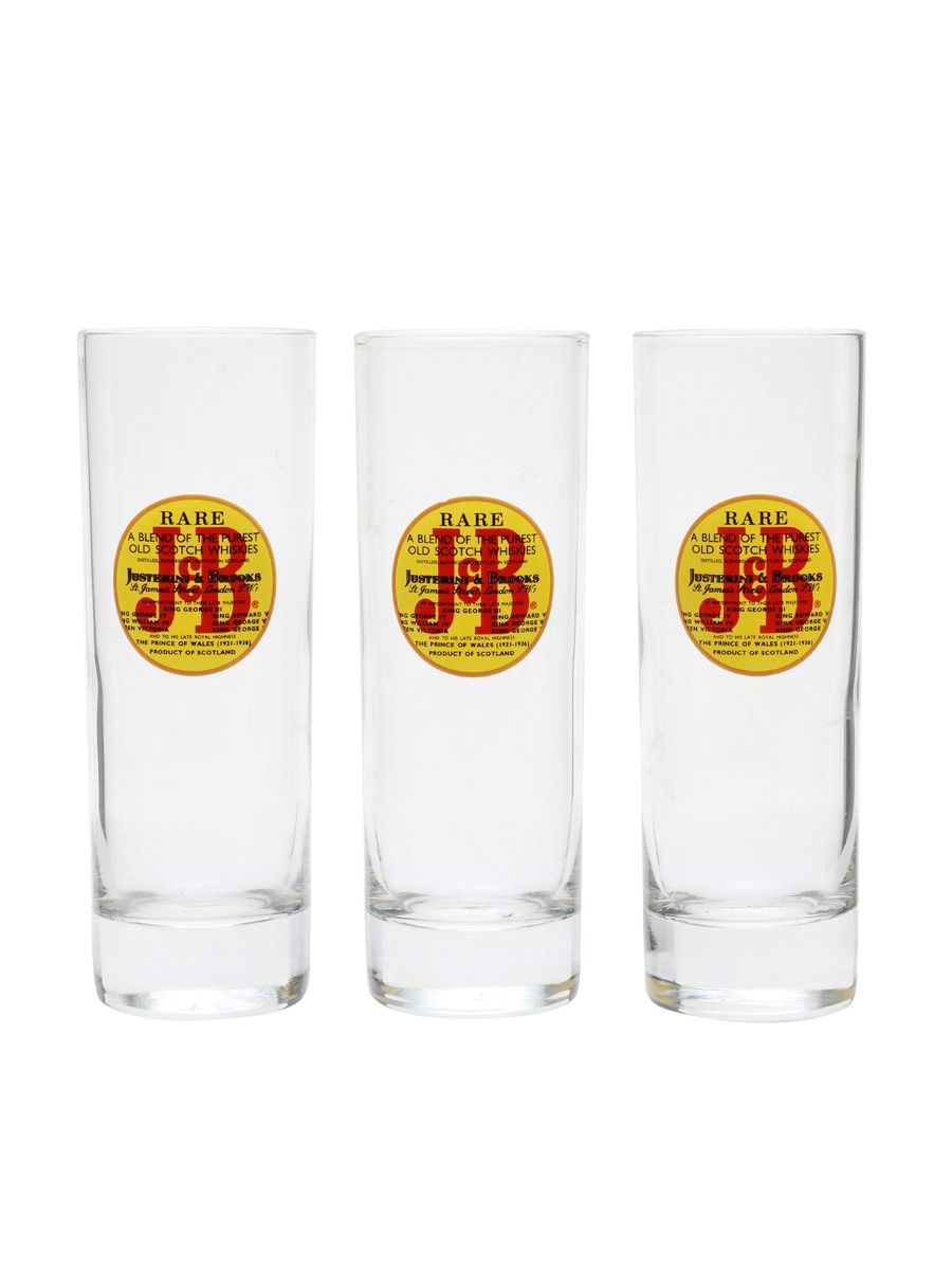 J&B Rare Highball Glasses  