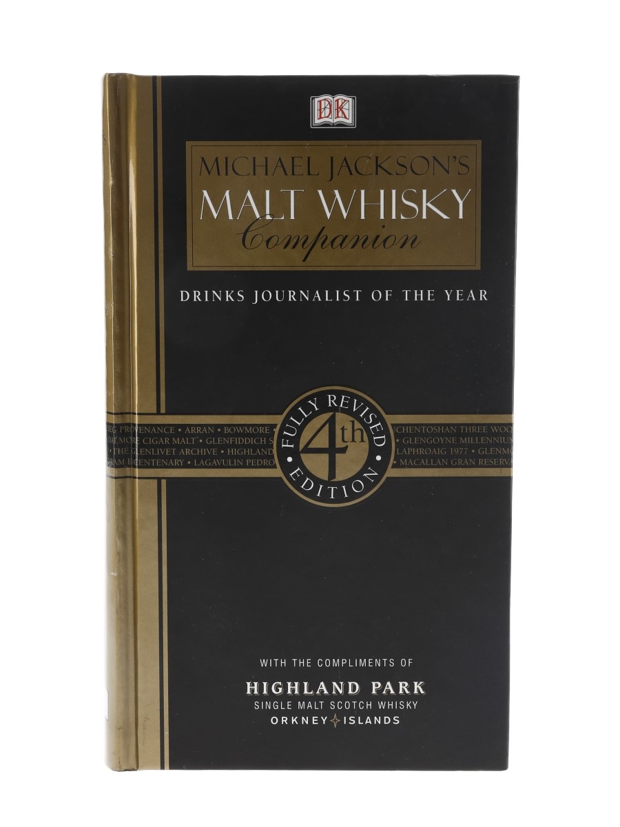 Michael Jackson Malt Whisky Companion 4th Edition Dorling Kindersley Limited 