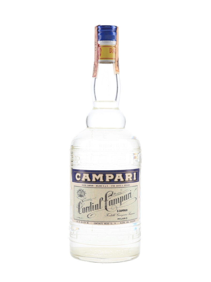 Campari Cordial Bottled 1960s-1970s 75cl / 36%
