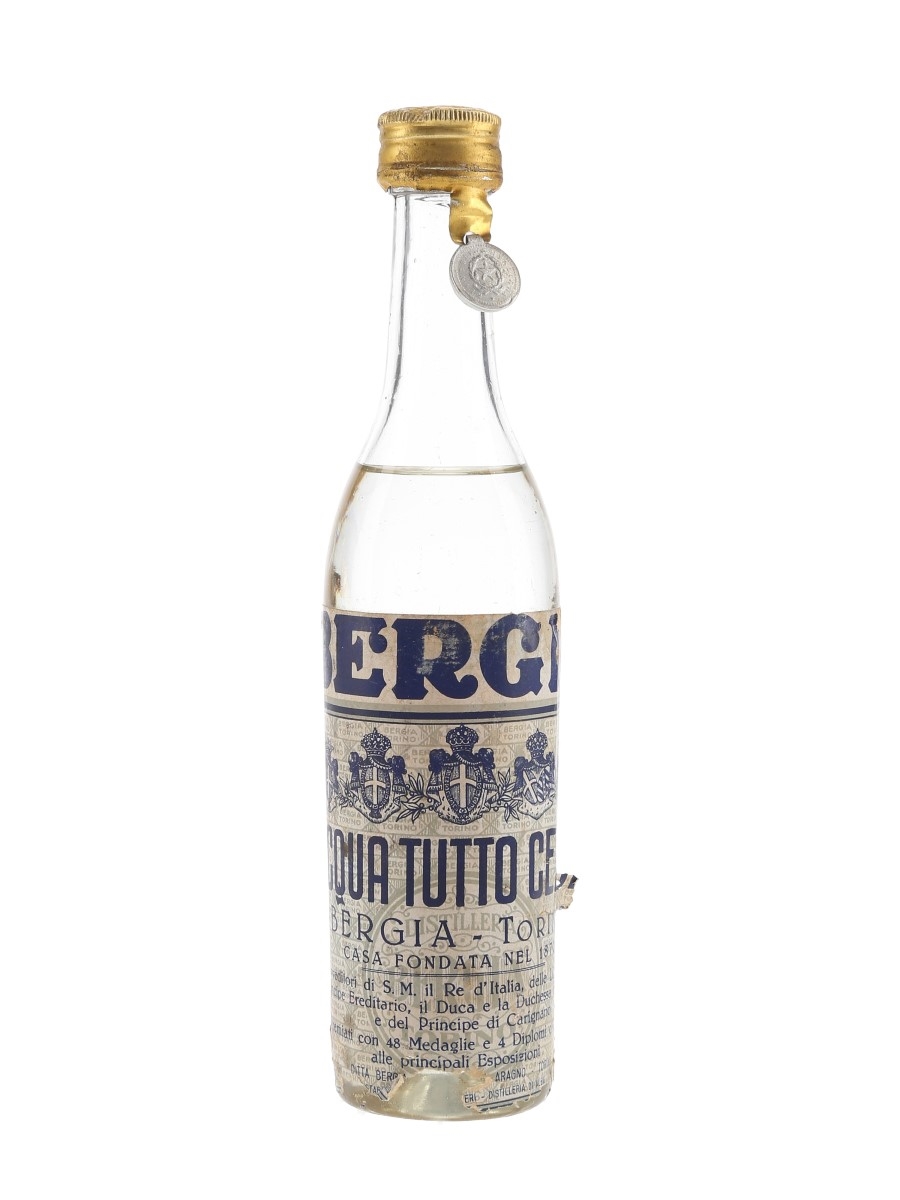 Bergia Acqua Tutto Cedro Bottled 1950s 25cl / 21%