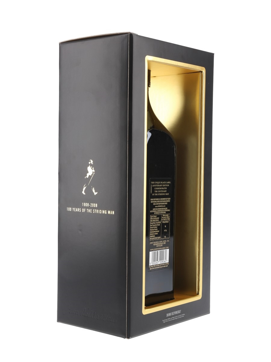 Johnnie Walker Black Label Anniversary Edition - Lot 77576 - Buy/Sell ...