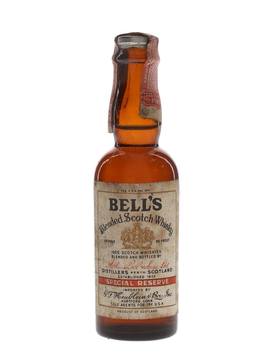 Bell's Special Reserve Bottled 1950s-1960s - G F Heubleins Bros. Inc. 6cl / 43%