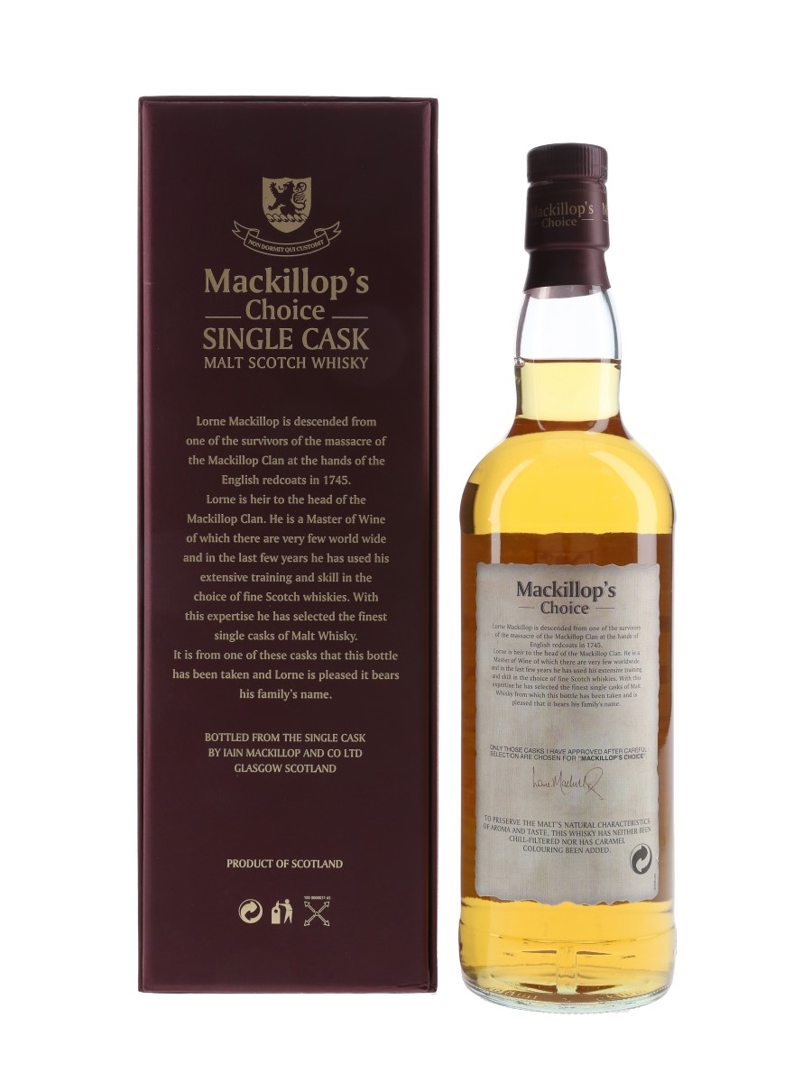 Macallan 1992 Mackillop's Choice - Lot 77903 - Buy/Sell Macallan