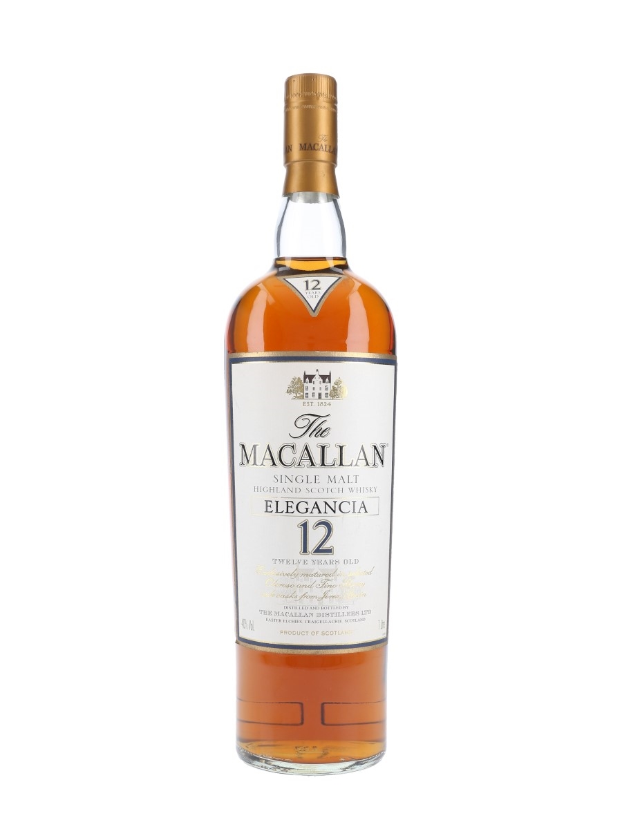 Macallan Elegancia 12 Year Old  100cl / 40%