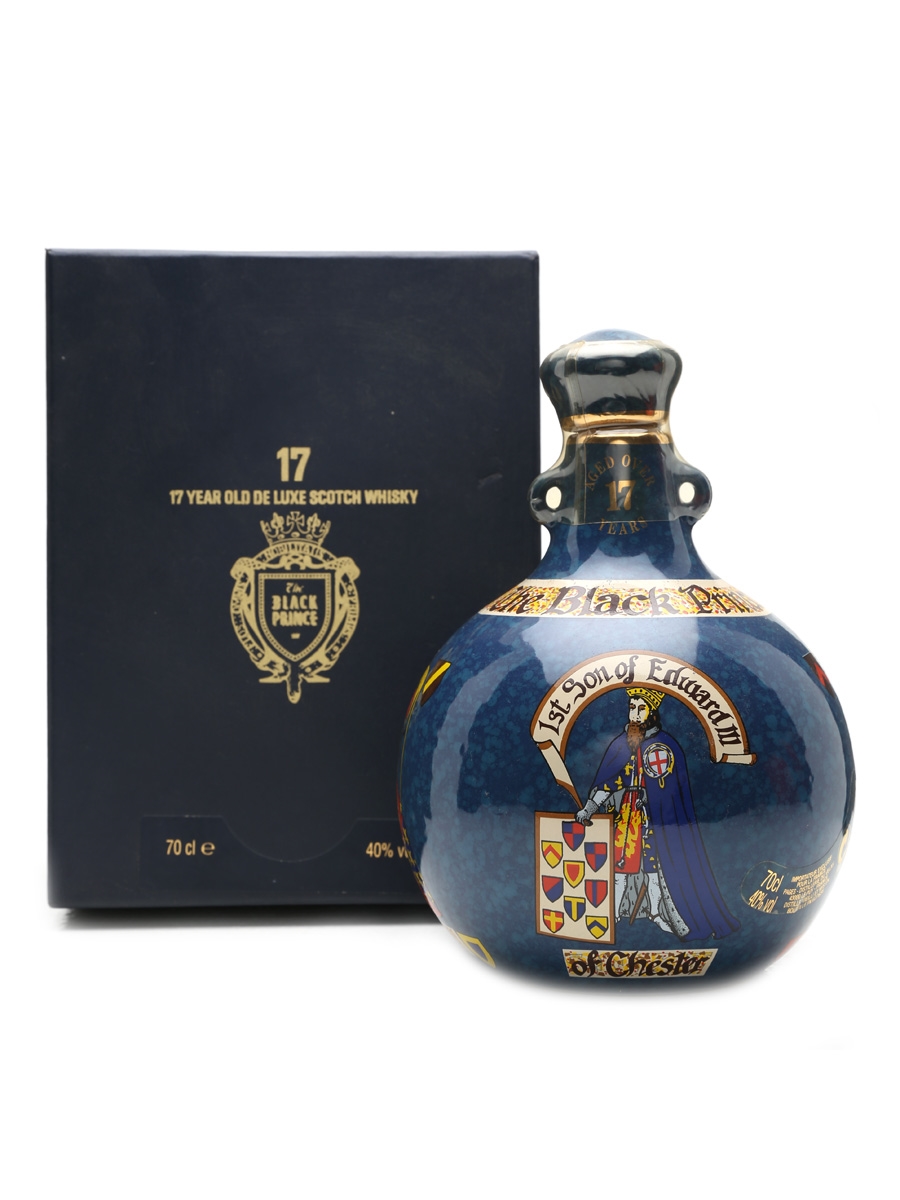 THE BLACK PRINCE 17年 ブラックプリンス スコッチ ウイスキー 陶器