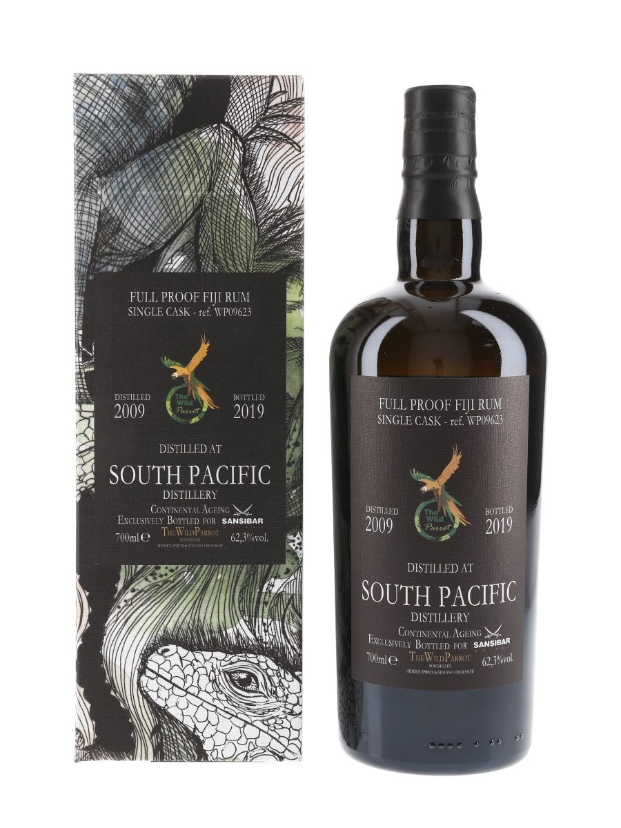 South Pacific 2009 The Wild Parrot Single Cask WP09623 Bottled 2019 - Hidden Spirits 70cl / 62.3%
