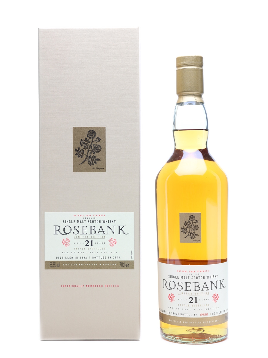 Rosebank 21 Years Old Bottled 2014 70cl