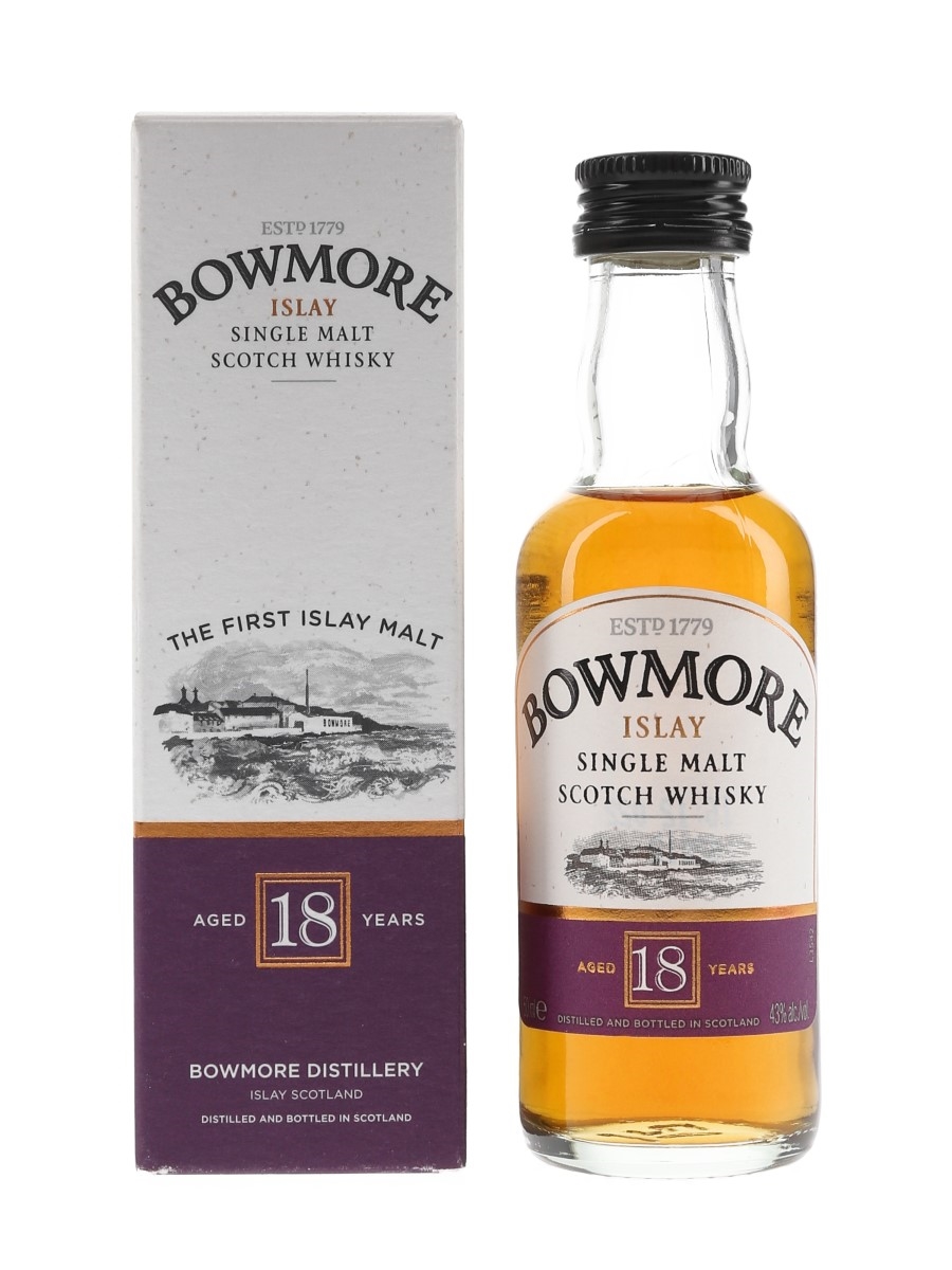 Bowmore 18 Year Old  5cl / 43%