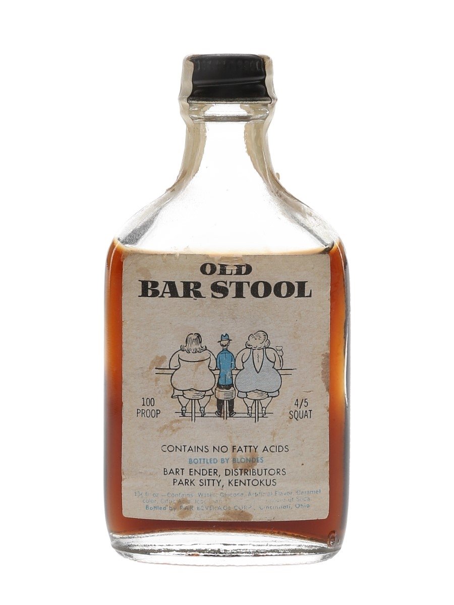 Old Bar Stool Bottled 1950s - Par Beverage Corp. 4.7cl