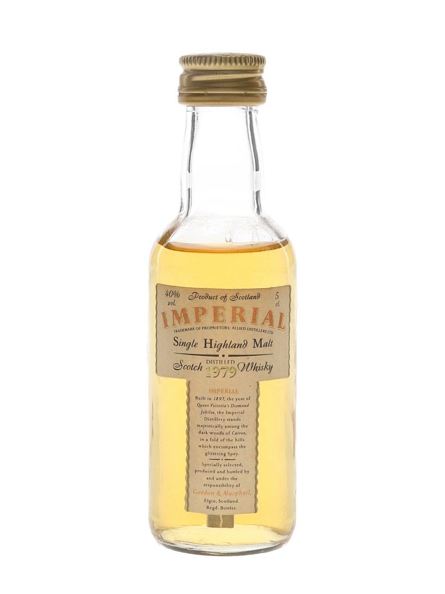 Imperial 1979 Bottled 1990s - Gordon & MacPhail 5cl / 40%