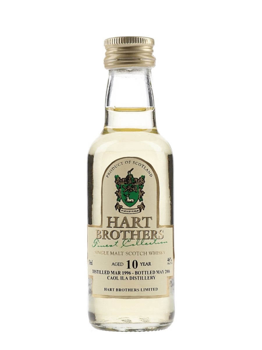 Caol Ila 1996 10 Year Old Bottled 2006 - Hart Brothers 5cl / 46%
