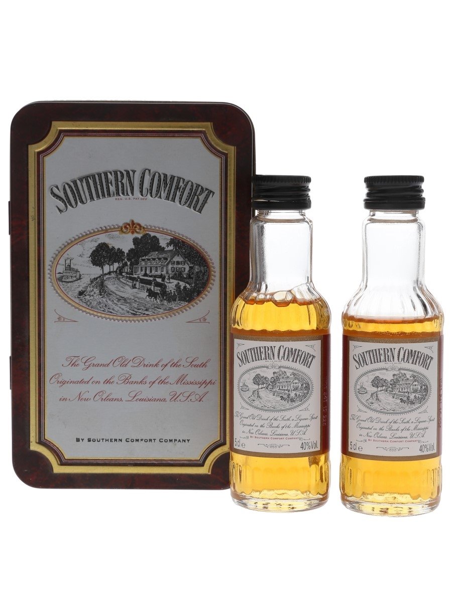 Southern Comfort The Grand Old Drink Of The South - Morgan Furze Ltd. 2 x 5cl / 40%