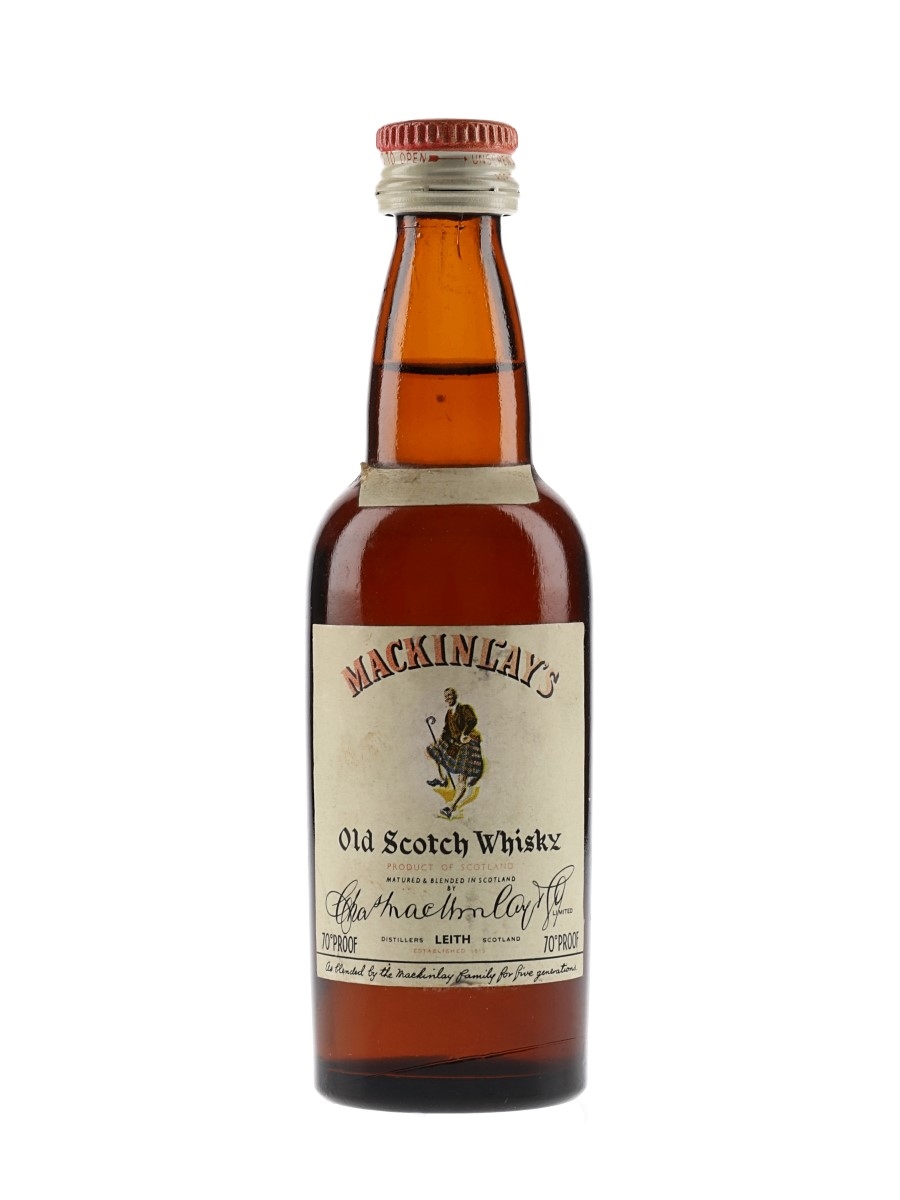 Mackinlay's Old Scotch Whisky Bottled 1950s-1960s 5cl / 40%