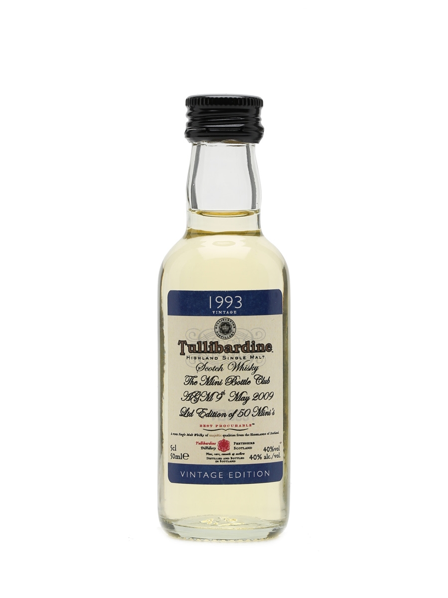 Tullibardine 1993 The Mini Bottle Club Miniature / 40%