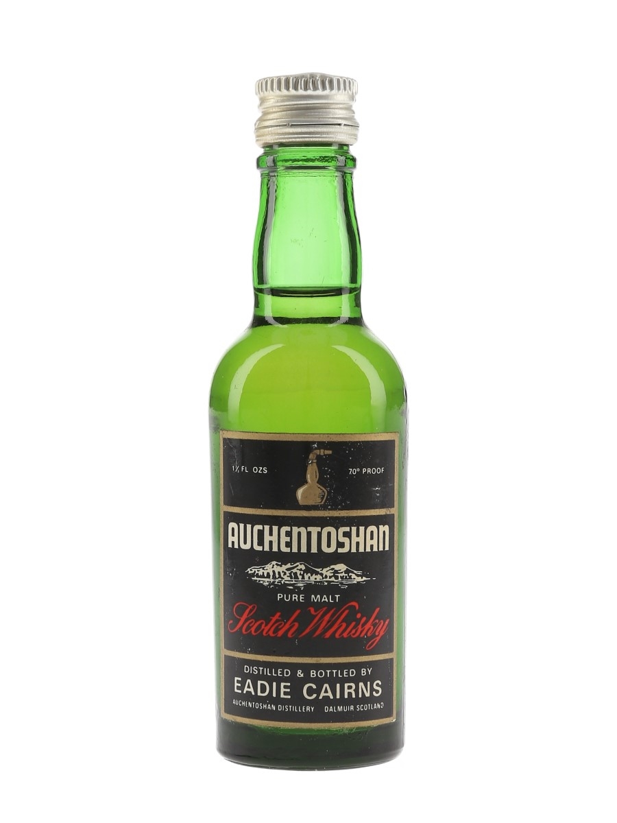Auchentoshan Pure Malt Bottled 1960s-1970s - Eadie Cairns 4.7cl / 40%
