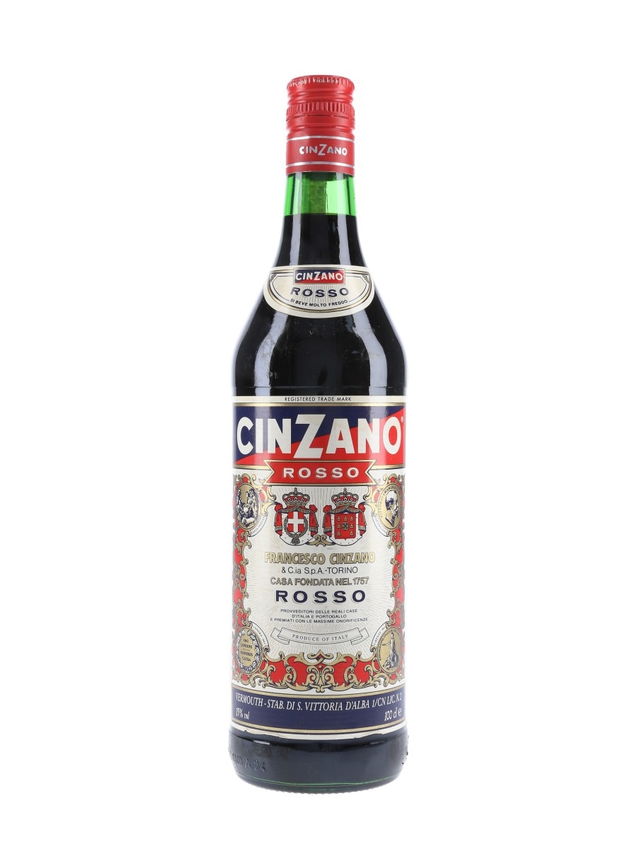 Cinzano Rosso Vermouth Bottled 1980s-1990s 100cl / 15%