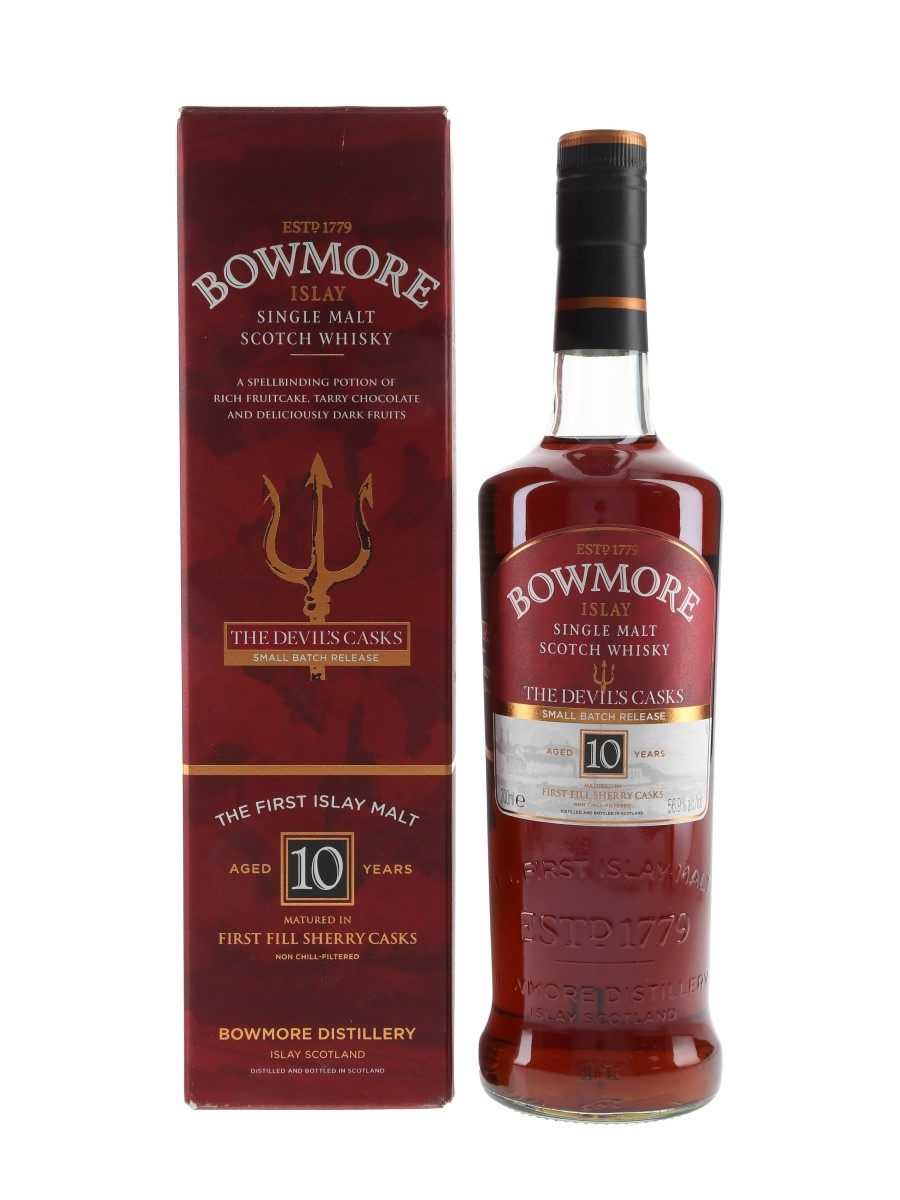 Bowmore 10 Year Old The Devil's Casks Batch I Small Batch Release 70cl / 56.9%
