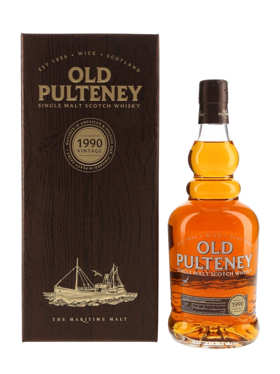 OLD PULTENEY 1990年 限定版ウイスキー Old Pulteney 1990 26 Year Old - Lot 77533 - Buy/Sell