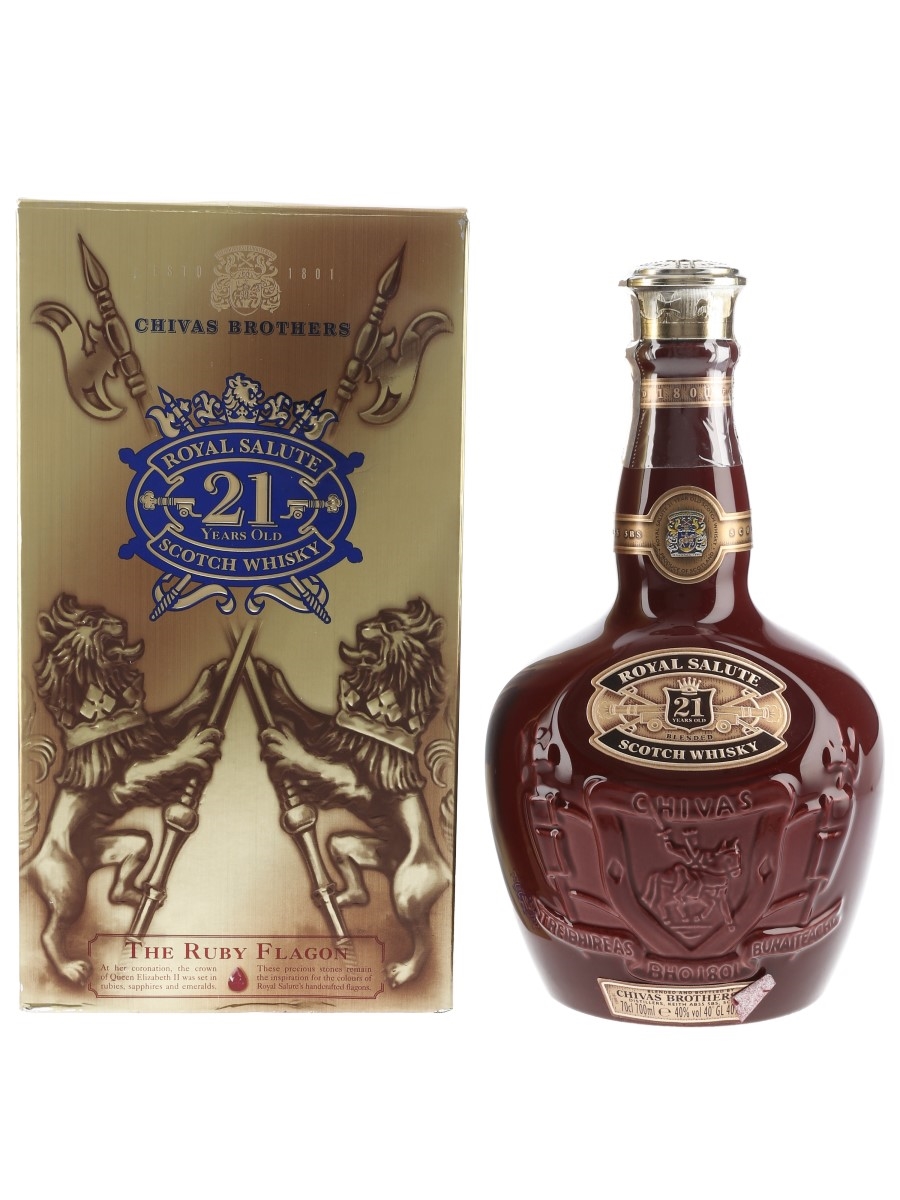 Royal Salute 21 Year Old Bottled 2006 - The Ruby Flagon 70cl / 40%