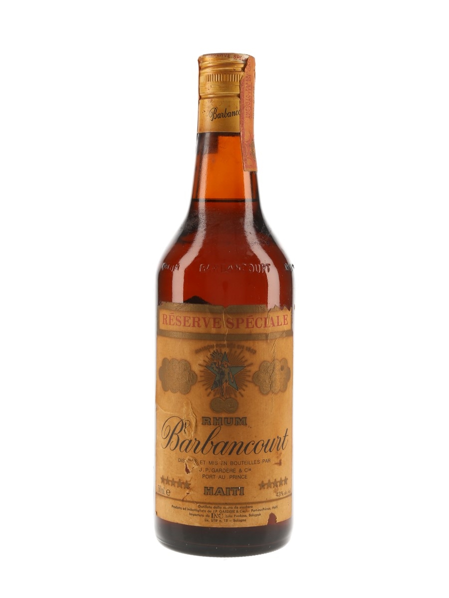 Barbancourt 5 Star Reserve Speciale Bottled 1980s - D&C 75cl / 43%