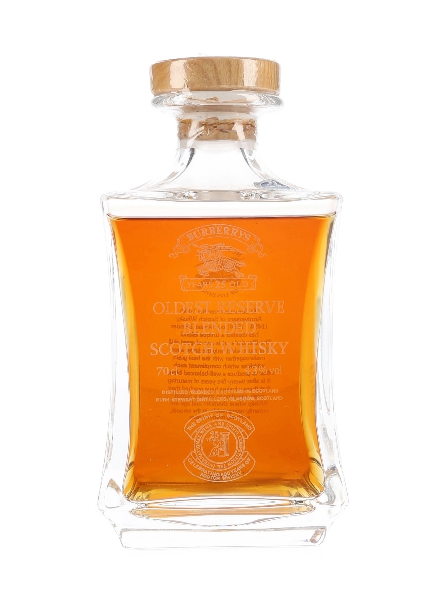 ウイスキー Burberrys 20YearsOldBlended ScotchWhisky Burberry's 1968 20 Year Old, Replica Bottling | The Whisky Vault