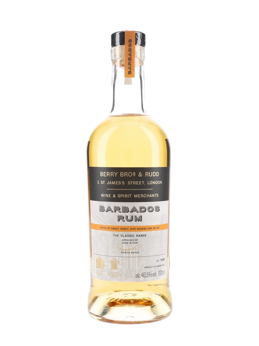 Berry Bros & Rudd Barbados Rum Foursquare Distillery - The Classic Range 70cl / 40.5%