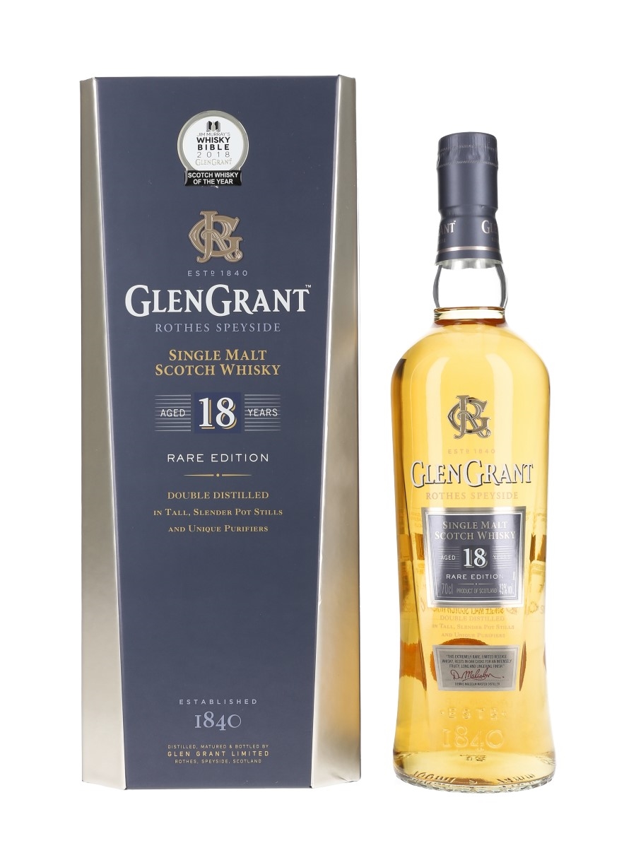 Glen Grant 18 Year Old Rare Edition  70cl / 43%