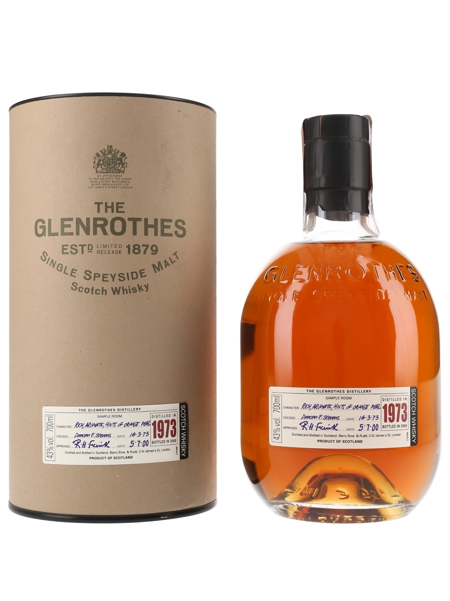 Glenrothes 1973 Bottled 2000 70cl / 43%