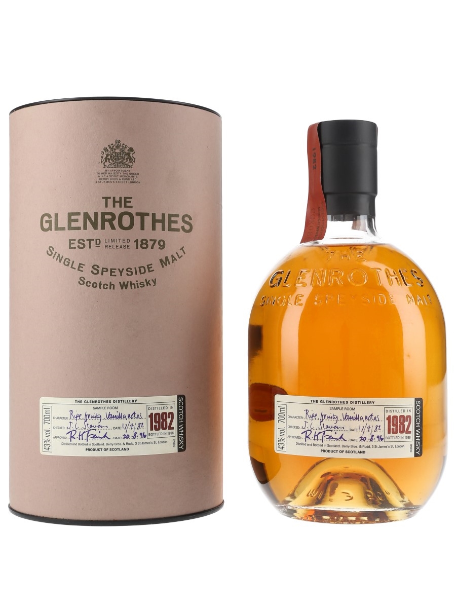 Glenrothes 1982 Bottled 1996 70cl / 43%