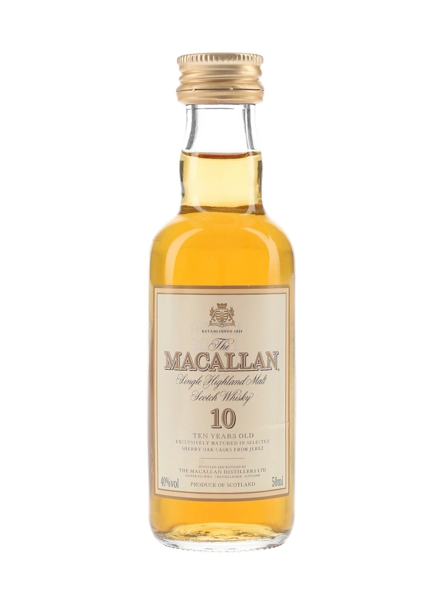 Macallan 10 Year Old Bottled Early 2000s 5cl / 40%