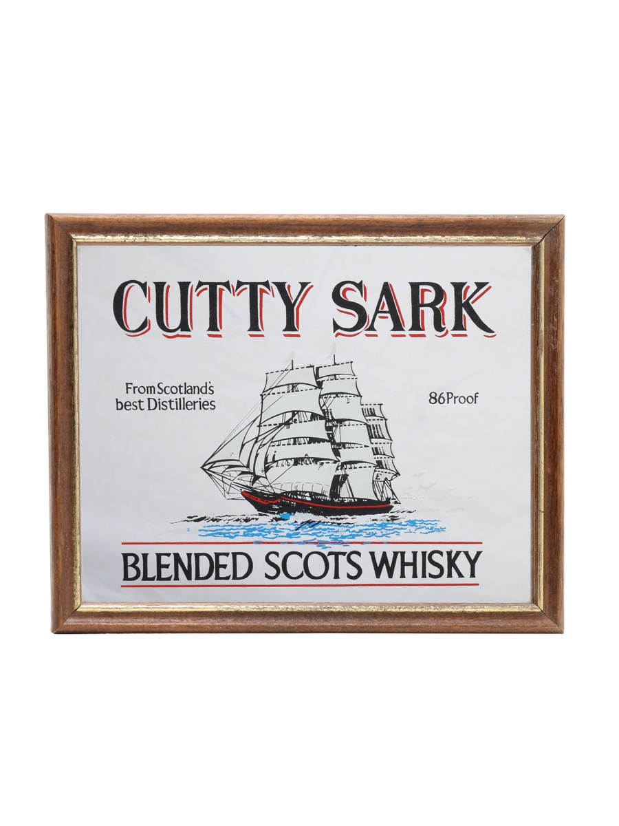 Cutty Sark Whisky Mirror  22cm x 17cm