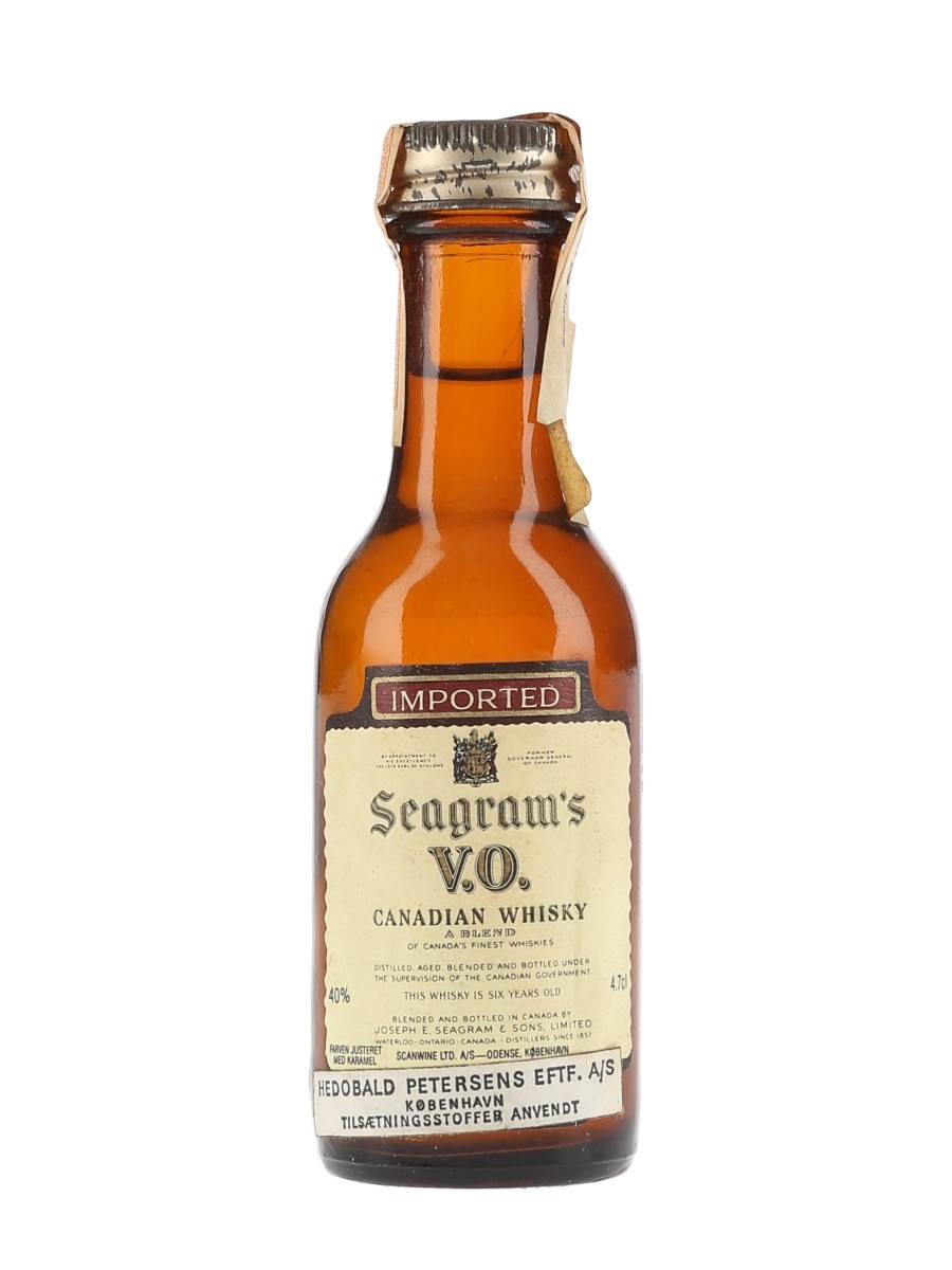 Seagram's VO 6 Year Old 1973 - Lot 80201 - Buy/Sell World Whiskies