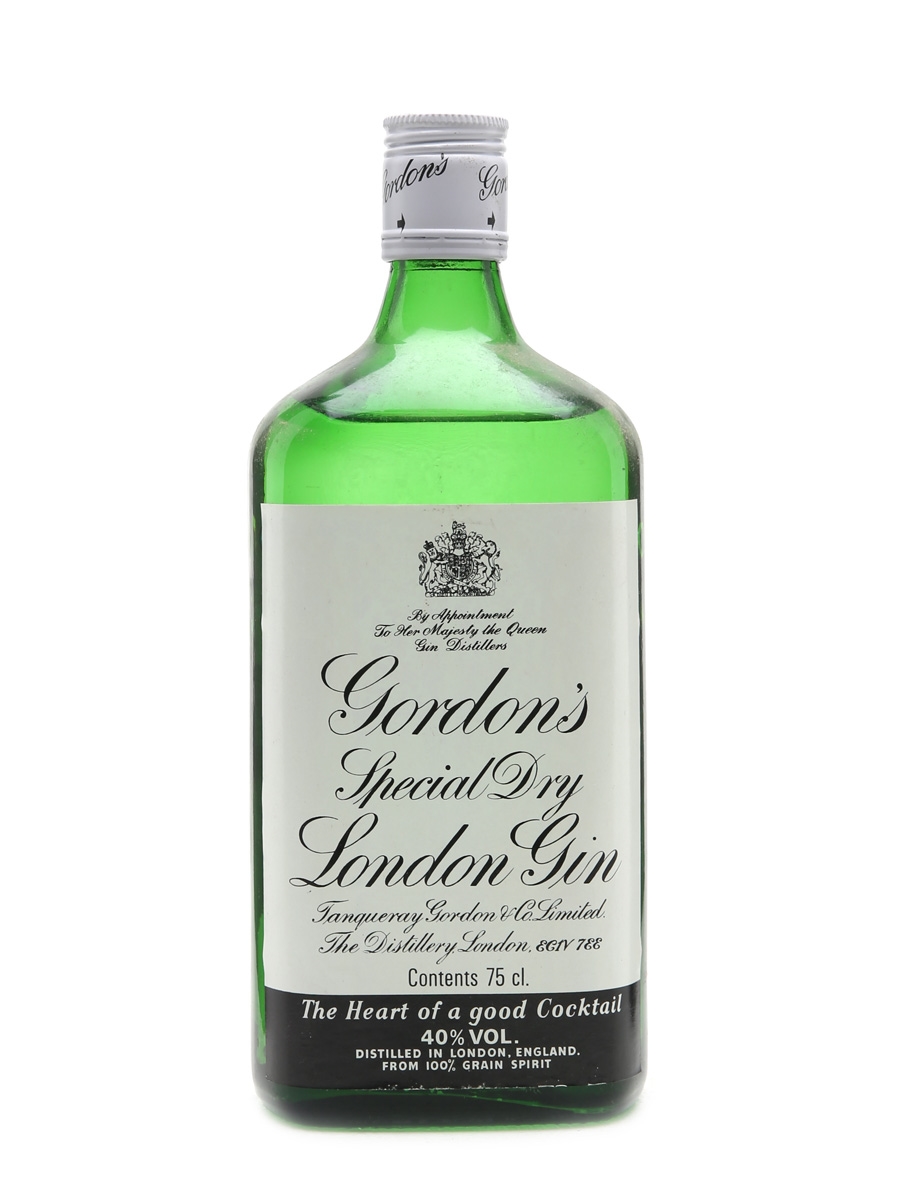 Gordon's Gin Bottled 1980s 75cl